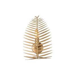 Opviq Lámpara de Pared Leaf - 15322 Dorado